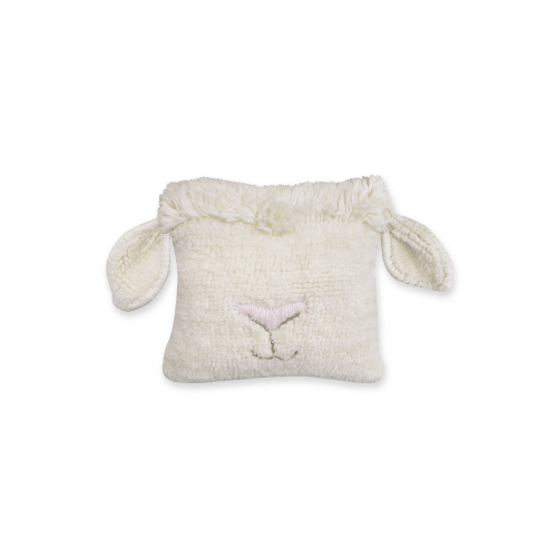 WOOL CUSHION PINK NOSE SHEEP