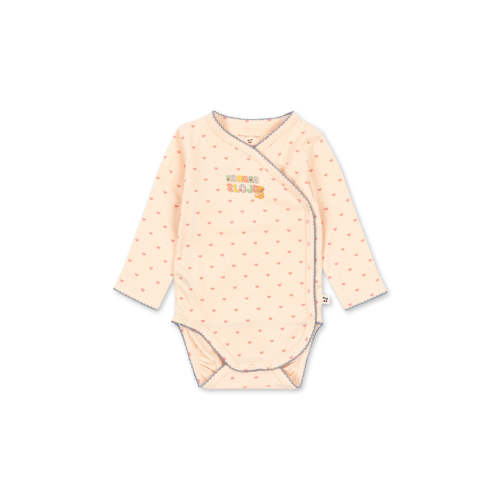 BASIC LONG SLEEVE NEWBORN BODY - teddy coeur