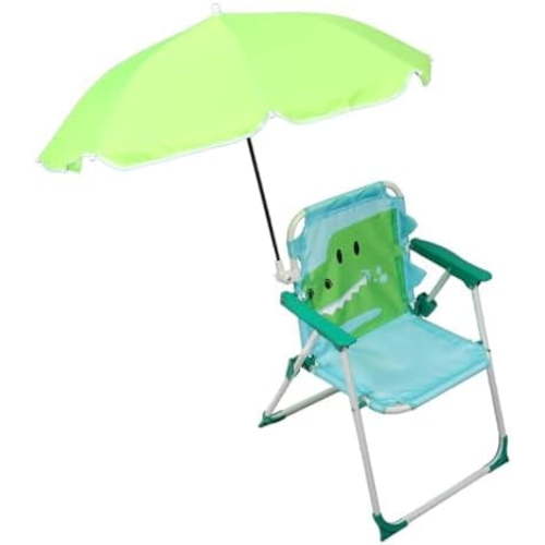 Folding Camping Chair for Boys and Girls Umbrella Portable Beach Chair Lightweight Comfortable for Toddlers Children$$Sport & Recreation Other
