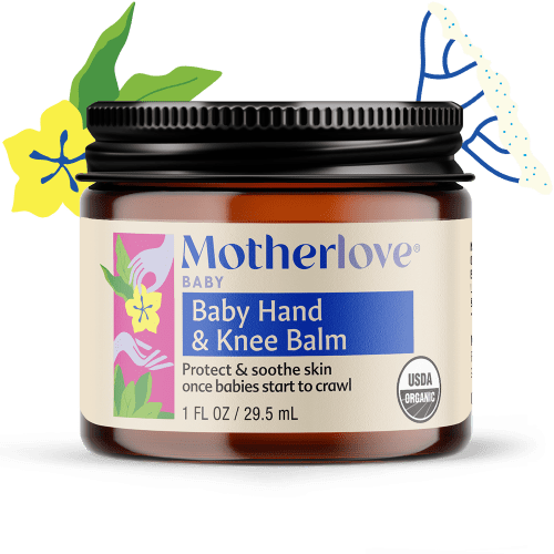 Baby Hand & Knee Balm | Motherlove – Motherlove Herbal Company