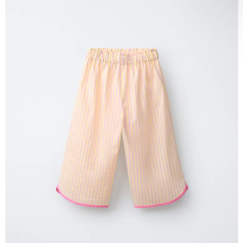 STRIPED PANTS - Yellow | ZARA United States