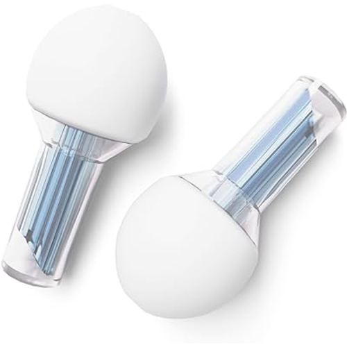 Vibes High Fidelity Ear Plugs - Invisible Earplugs for Music Concerts, Musicians, Motorcycles, Airplanes, Raves, and Work - Noise Reduction and Hearing Protection - Fits All Ears - Blue