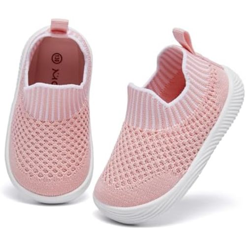 MORENDL Toddler Shoes Baby Sneakers Infant Walking Shoes Boy & Girls Non-Slip Slipper