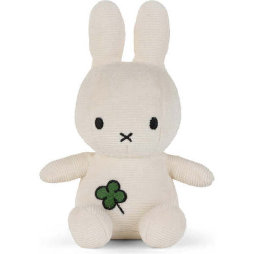 Plush Miffy Four Leaf Clover Offwhite 7" - Bon Ton Toys | Maisonette