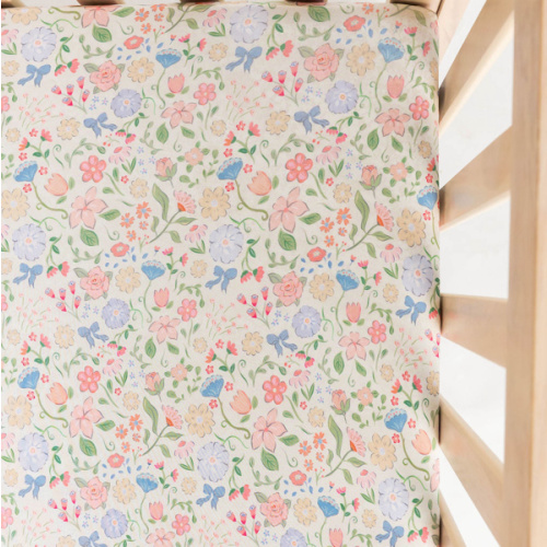Eliana Crib Sheet | Bamboo Baby Crib Sheet | In My Jammers