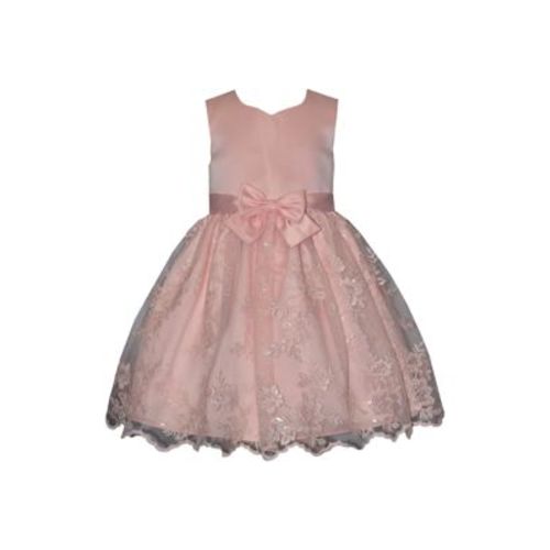 Baby Girls Border Embroidery Dress