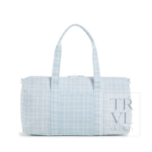 Duffel Bag - Weekender - Pimlico Plaid Blue