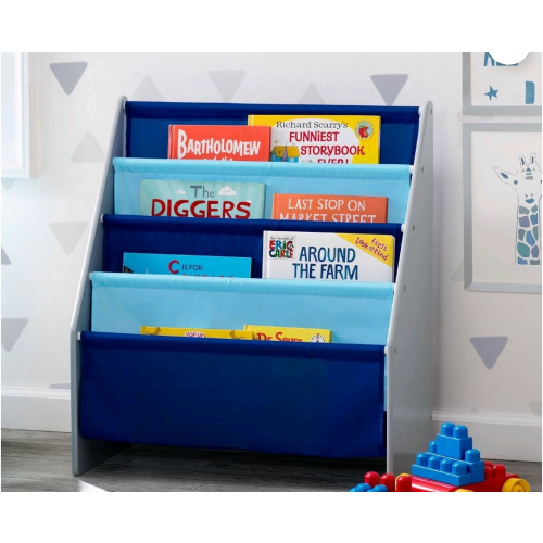 Delta Children Sling Book Rack Bookshelf for Kids, Assorted Colors - Samsclub.com