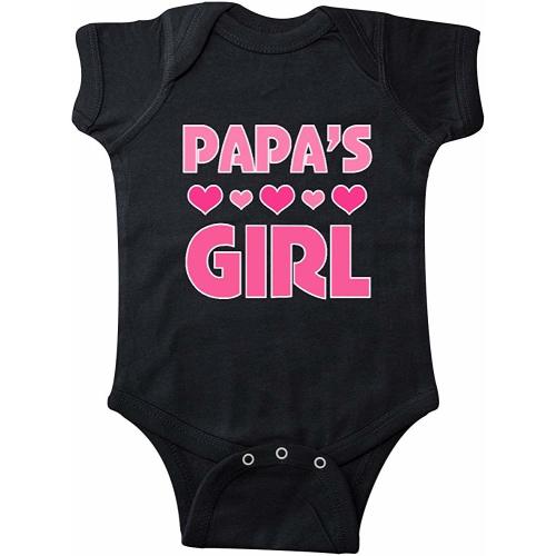 Papas Girl Granddaughter Gift Infant Creeper