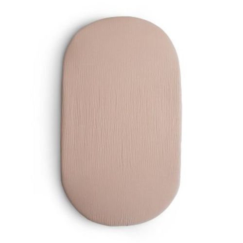 Mushie Extra Soft Muslin Bassinet Crib Sheet