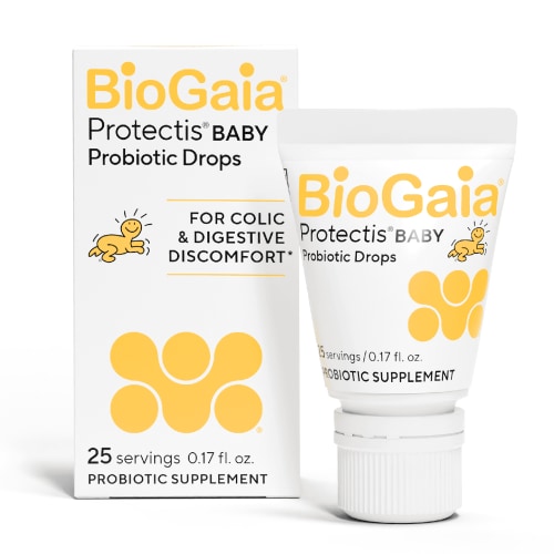 BioGaia Baby Probiotic Drops Ease Crying, Fussing, Colic, Gas & Tummy Issues