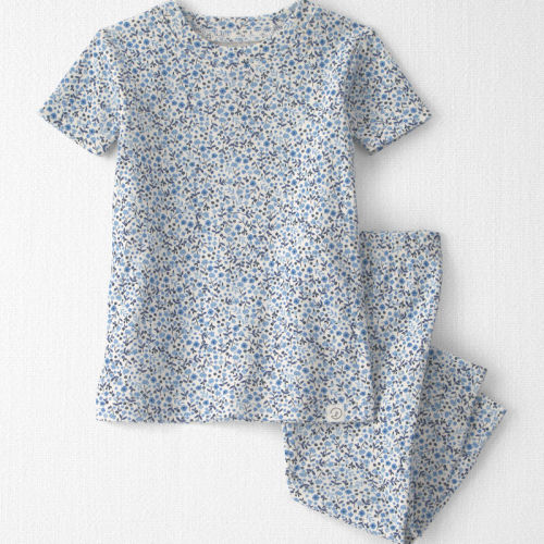 Baby Girl 2-Piece Organic Cotton Pyjamas in Meadow Bloom | Carter’s Oshkosh Canada