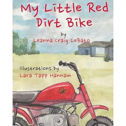 My Little Red Dirt Bike