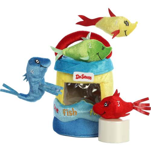 8" DR. SEUSS FISH PLAYSET