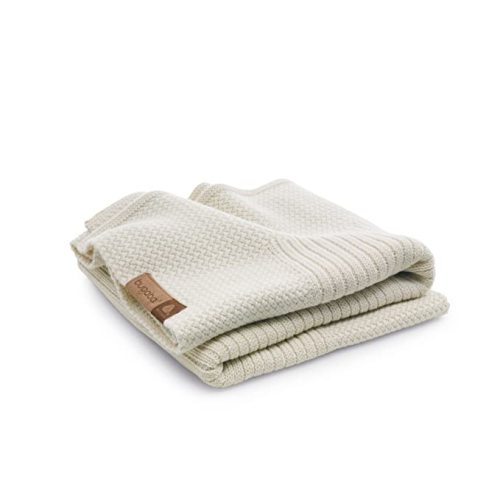 Bugaboo Soft Wool Blanket, Off-White Melange - Off-white Melange