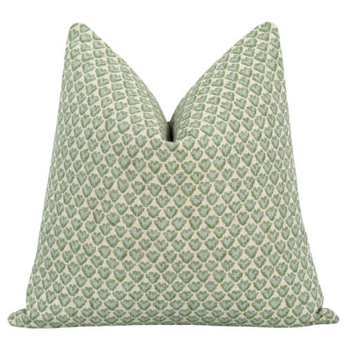 Belhaven Leaf Green Throw Pillow
