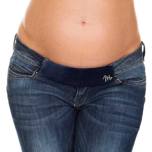 MAEBAND Maternity Belly Band | Waistband Pants Extender Belt | Adjustable Stretch & Support for Pregnancy or Postpartum Stages