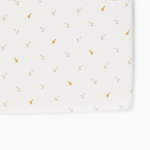 Pehr Hatchling Organic Cotton Crib Sheet - Hatchling Duck