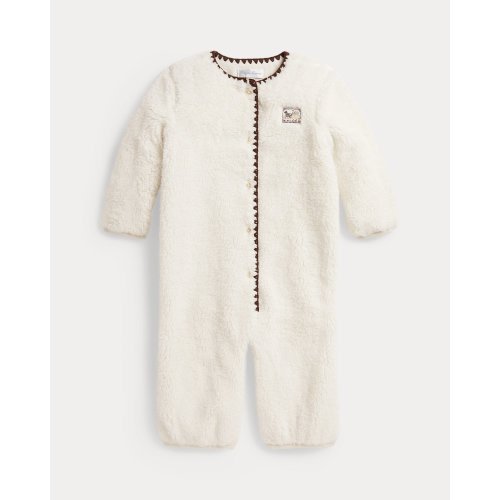 Teddy Fleece Coverall for Baby Girls | Ralph Lauren