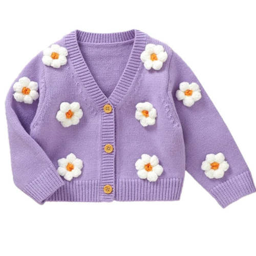 Baby Girls’ Daisy Love Cardigan – ONEAKIDS