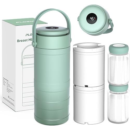 Portable Breast Milk Cooler Bottle with Digital Temp Display