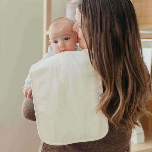 3 Pack Premium Burp Cloths - Cru