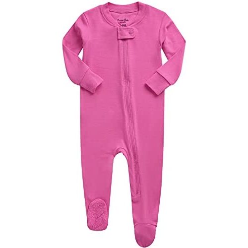 VAENAIT BABY Infant Toddler Boys Girls Footed One-Piece Sleep and Play Premium Modal Pajamas 1-2 Pieces