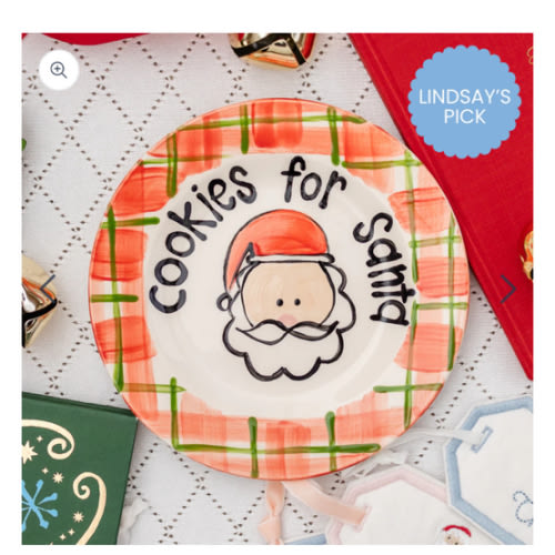 Celebration Plates- Cookies for Santa