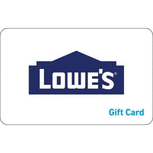 Lowes Gift Card $100 (Mail Delivery)