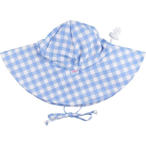 RuffleButts Baby-Girls Sun Hat Floppy Wide Brim UPF 50+ - Baby Sun Hat with Sun Protection