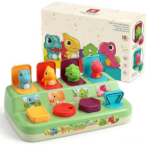 Dinosaur Pop Up Animals Toy