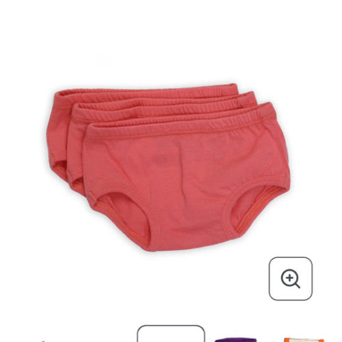 Tiny Undies Smaller Sizing - Small Cotton Underwear - 3-pack