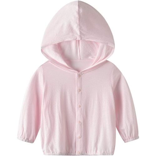 Vivobiniya Baby Lightweight Sunscreen Hoodie Toddler Summer Sun Protection Outwear Breathable Coat Jacket 3m-5Y