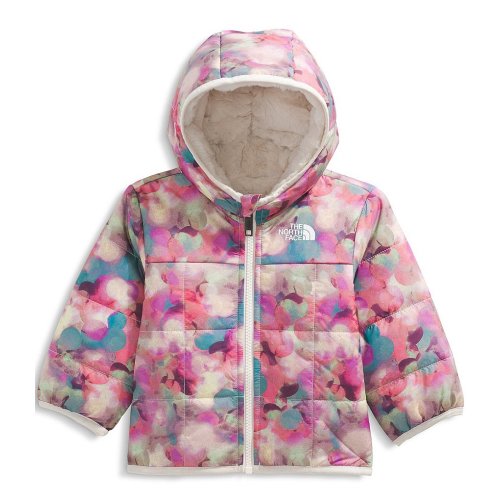 The North Face Baby Girls Printed Reversible Shasta Full Zip Hooded Jacket