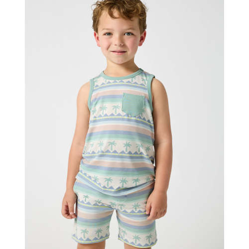 Swell Stripes Pocket Tank