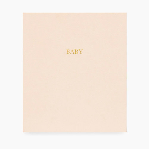 sugar paper Baby Book - Pale Pink