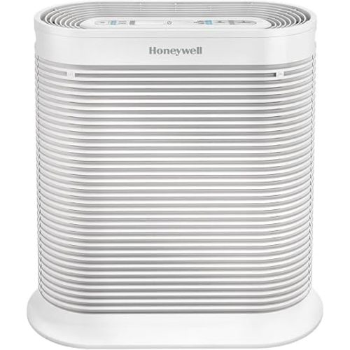 Honeywell AllergenPlus HEPA Air Purifier for Home, 2250 Ft² Rooms in 1 hour, Reduces Allergens, Dust, Pollen, Smoke, Pet Dander, Odors, White, HPA304