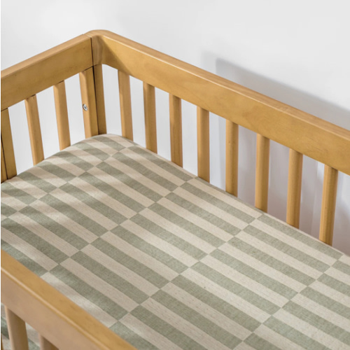 Babyletto All-Stages Bassinet Sheet in GOTS Certified Organic Muslin Cotton