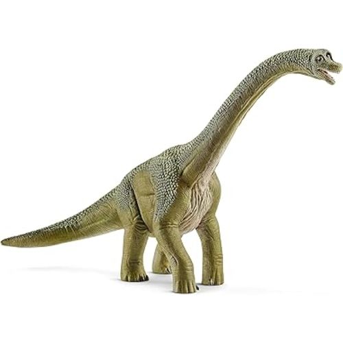 Schleich Dinosaurs - 9.5" Brachiosaurus - Realistic, Durable Green Dinosaur Toy - Educational Fun Long Neck Dino Figurine for Boys and Girls - Montessori Figures for Kids Ages 4+ | 14581