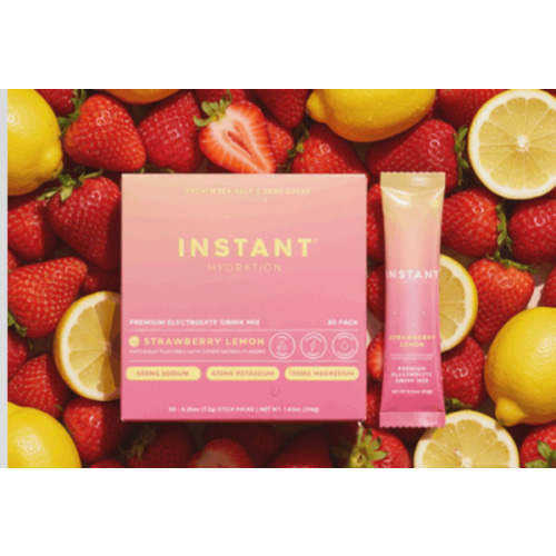 Instant Hydration strawberry lemonade
