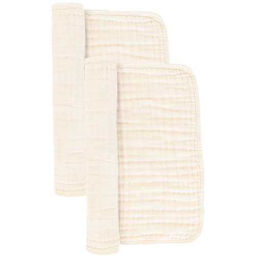 Cloud Muslin™ Burp Cloth 2 Pack - Cream