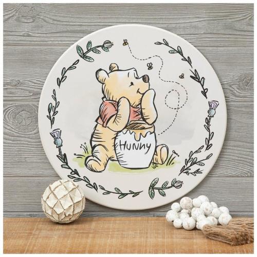 Winnie-The-Pooh Hunny Pot Wood Wall Decor
