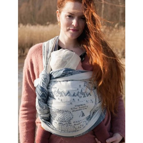 Realm of Middle-earth™ Ink Woven Wrap by Oscha