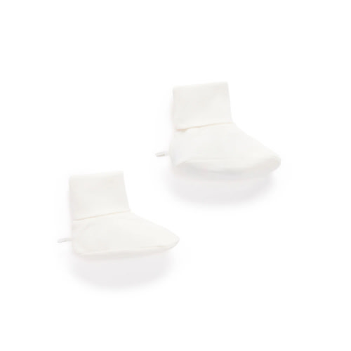 Booties - Vanilla - Purebaby