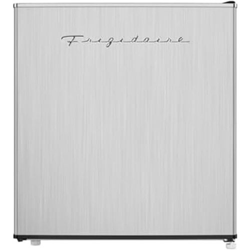 Frigidaire EFR182 1.6 cu ft Stainless Steel Mini Fridge. Perfect for Home or The Office. Platinum Series, 1.8