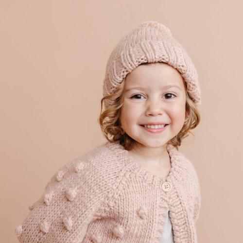 Classic Pom Hat, Blush - The Blueberry Hill | Maisonette