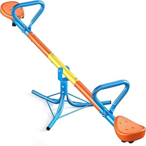 Seesaw -Teeter Totter for Kids Ages 3-8 - with 360° Swivel