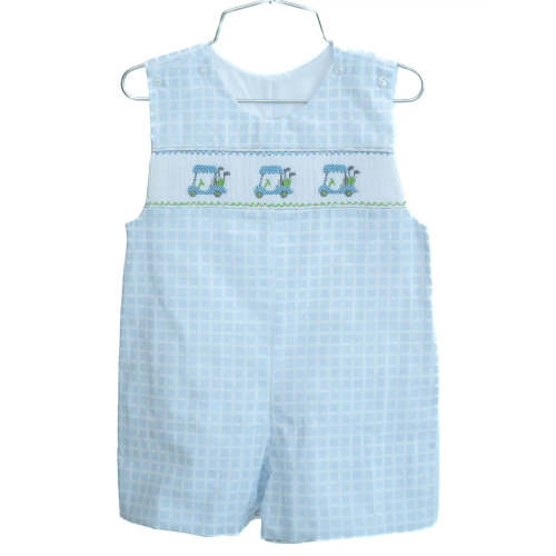 Blue Golf Smocked Benjamin Jonjon – Simply Littles