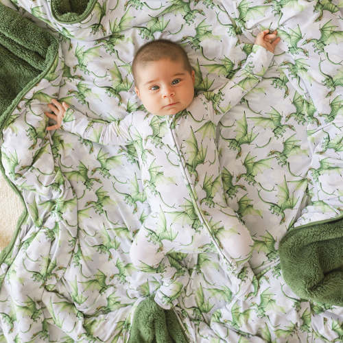 Devlin Footie Zippered One Piece