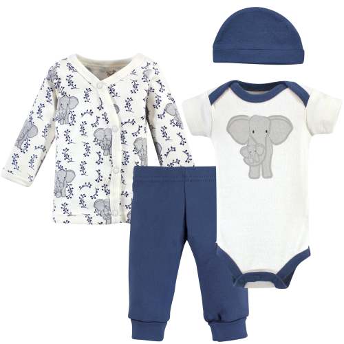 Elephant Organic 4pc Outfit Set – Preemie Store